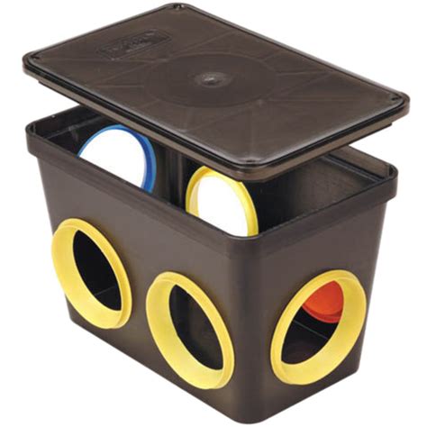 6 wayseptic distribution box northeastern plumbing|polyethylene distribution boxes.